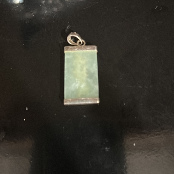 Jade 925 Chinese Pendant - Picture 3 of 4